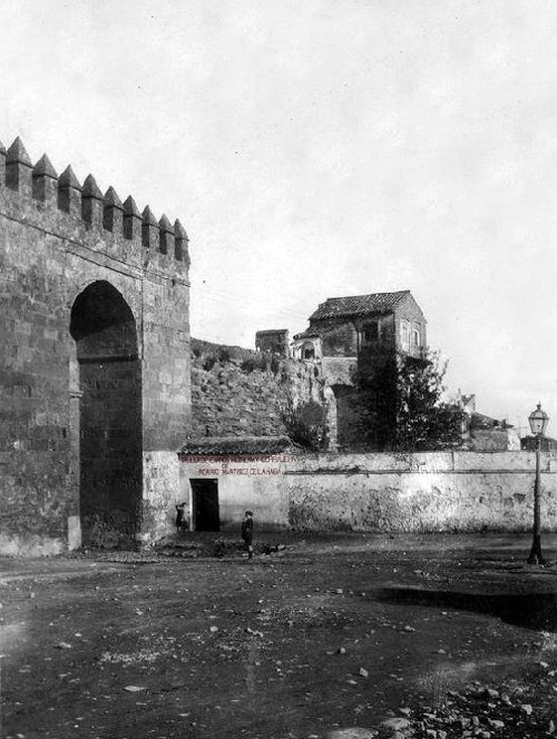 Puerta de Almodvar - Puerta de Almodvar. Foto antigua