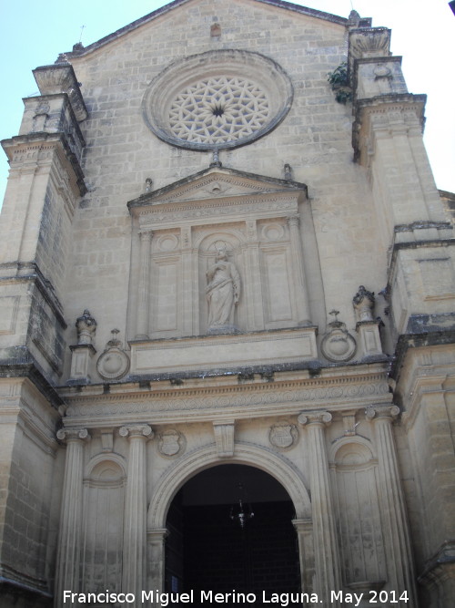 Iglesia de San Pedro - Iglesia de San Pedro. Fachada