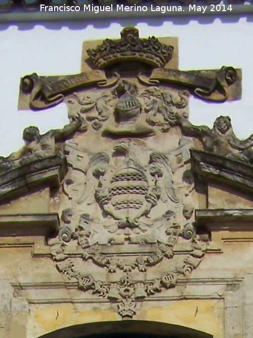 Palacio de Viana - Palacio de Viana. Escudo