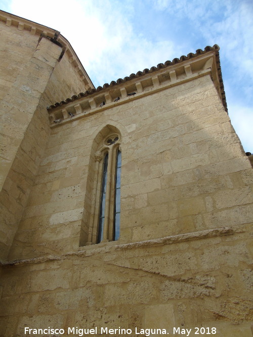 Iglesia de San Lorenzo - Iglesia de San Lorenzo. Ventana gtica