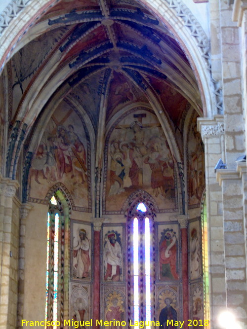 Iglesia de San Lorenzo - Iglesia de San Lorenzo. Frescos