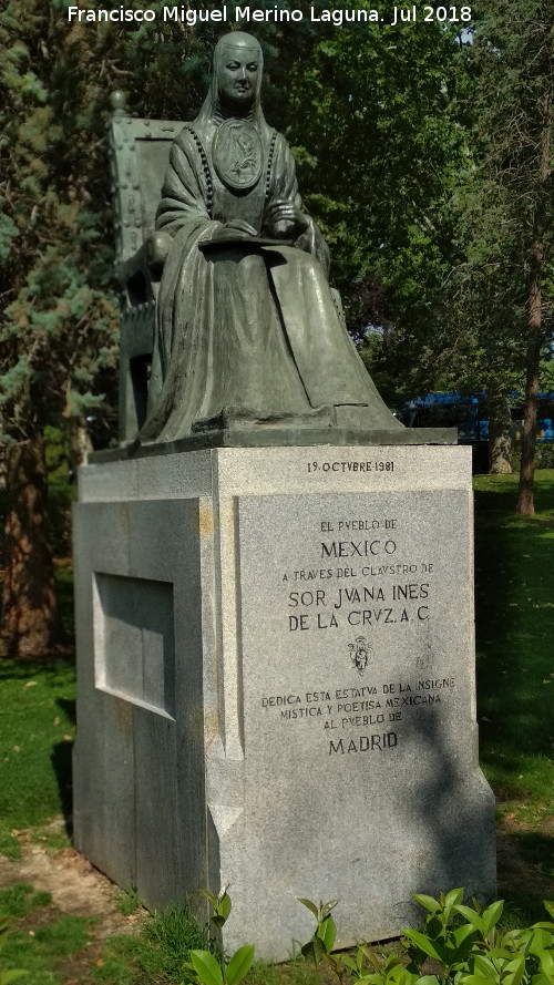 Monumento a Sor Juana Ins de la Cruz - Monumento a Sor Juana Ins de la Cruz. 
