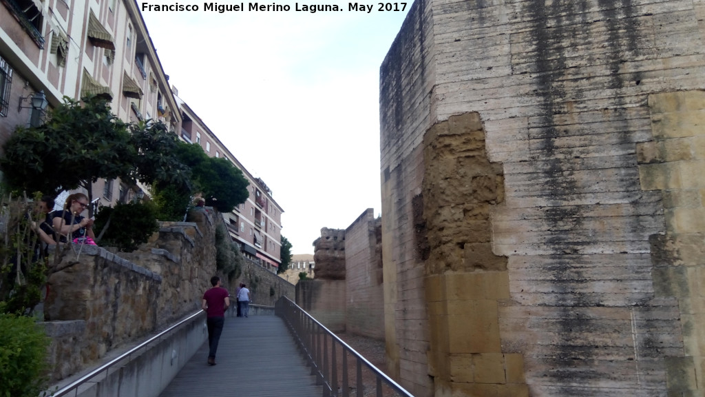 Murallas de Crdoba - Murallas de Crdoba. Castillo de la Judera