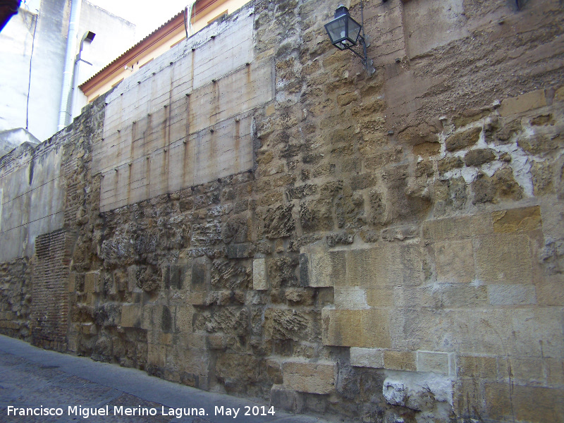 Murallas de Crdoba - Murallas de Crdoba. Muralla de la Calle Adarve