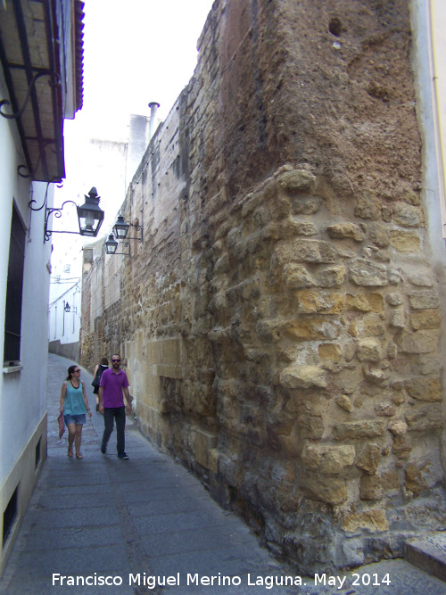 Murallas de Crdoba - Murallas de Crdoba. Muralla de la Calle Adarve