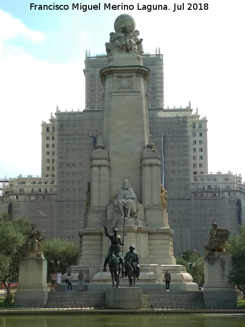 Monumento a Miguel de Cervantes - Monumento a Miguel de Cervantes. 