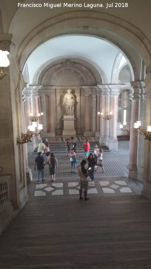Palacio Real. Escalera Principal - Palacio Real. Escalera Principal. 