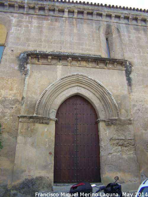 Iglesia de Santa Marina de las Aguas Santas - Iglesia de Santa Marina de las Aguas Santas. Portada lateral