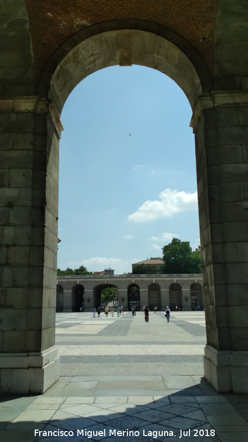 Palacio Real. Real Armera - Palacio Real. Real Armera. Vistas desde su arquera