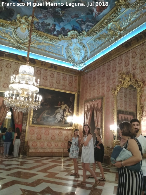 Palacio Real. Saleta de Carlos III - Palacio Real. Saleta de Carlos III. 