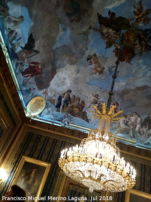 Palacio Real. Antecmara de Carlos III - Palacio Real. Antecmara de Carlos III. 