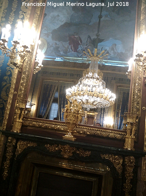 Palacio Real. Antecmara de Carlos III - Palacio Real. Antecmara de Carlos III. 