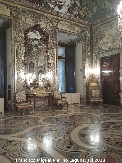 Palacio Real. Saln de Gasparini - Palacio Real. Saln de Gasparini. 