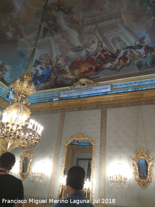 Palacio Real. Saln de Carlos III - Palacio Real. Saln de Carlos III. 