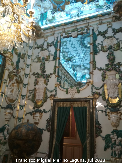 Palacio Real. Saleta de Porcelana - Palacio Real. Saleta de Porcelana. 