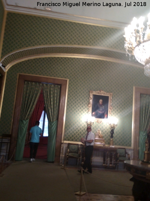 Palacio Real. Sala de Guardias de Mara Cristina - Palacio Real. Sala de Guardias de Mara Cristina. 