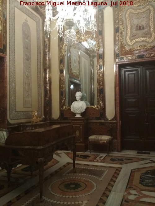 Palacio Real. Sala de Maderas Finas - Palacio Real. Sala de Maderas Finas. 