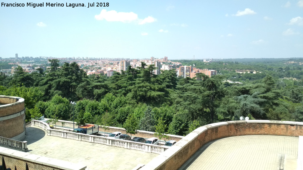 Palacio Real. Campo del Moro - Palacio Real. Campo del Moro. Desde el Palacio Real