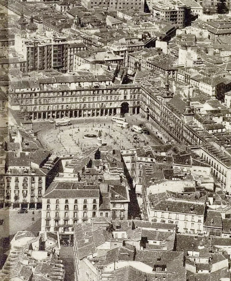 Plaza Mayor - Plaza Mayor. 1954