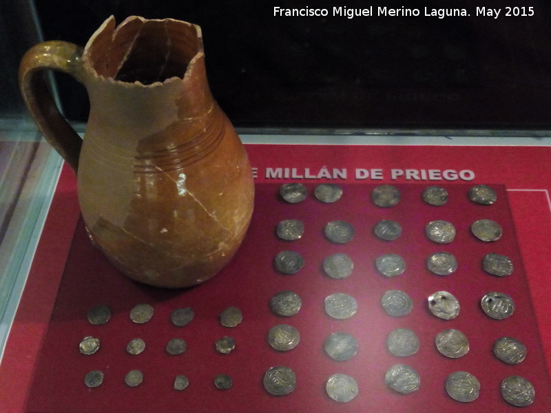 Calle Milln de Priego - Calle Milln de Priego. Tesoro de Milln de Priego. Museo Provincial de Jan