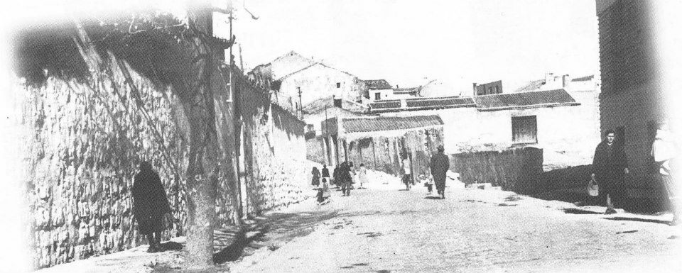 Calle Milln de Priego - Calle Milln de Priego. Foto antigua