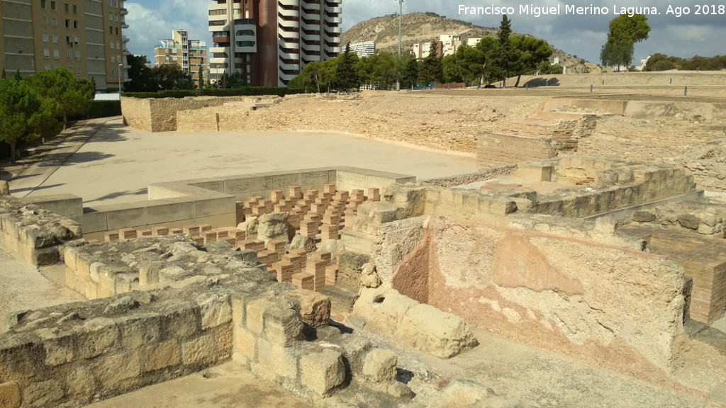 Lucentum. Termas de la Muralla - Lucentum. Termas de la Muralla. 