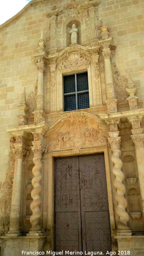 Monasterio de la Santa Faz - Monasterio de la Santa Faz. Portada