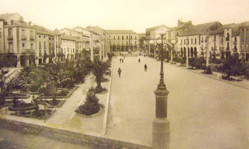 Paseo de la Constitucin - Paseo de la Constitucin. Foto antigua