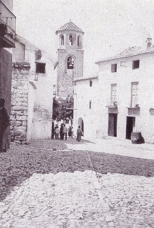 Calle Santo Domingo - Calle Santo Domingo. Hacia 1912