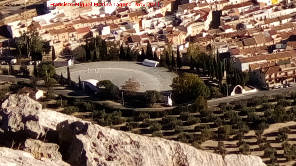 Depsito de aguas de San Felipe - Depsito de aguas de San Felipe. Desde La Pea