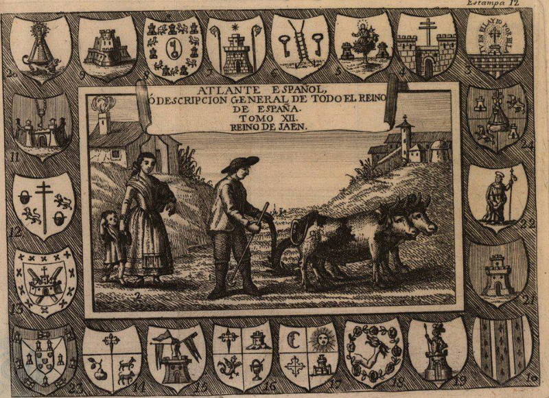 Historia de Jan. Poblacin - Historia de Jan. Poblacin. Reino de Jan en el Atlante Espaol (1790)