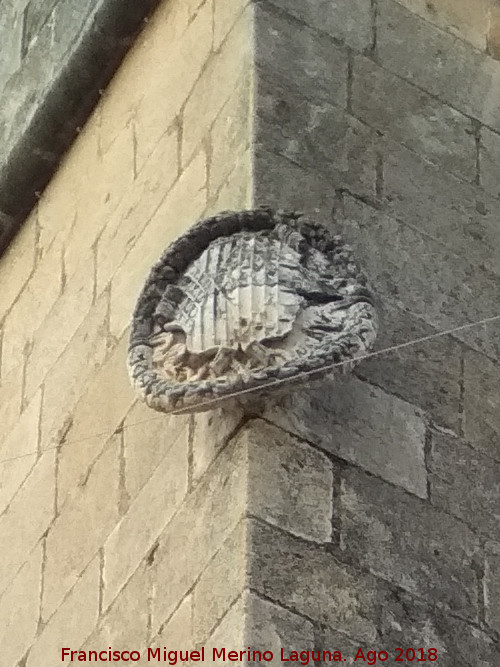 Palacio Fortaleza del Marqus de Dos Aguas - Palacio Fortaleza del Marqus de Dos Aguas. Escudo esquinero