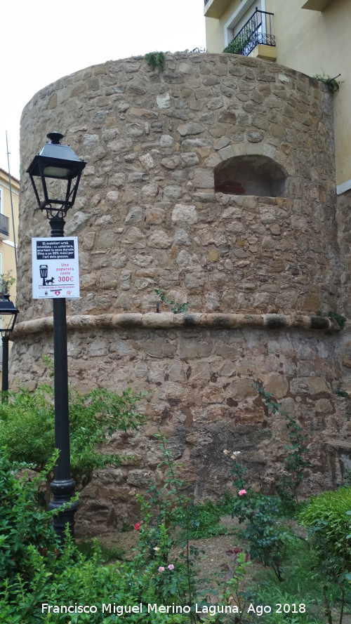 Muralla de Villajoyosa - Muralla de Villajoyosa. Torren Norte