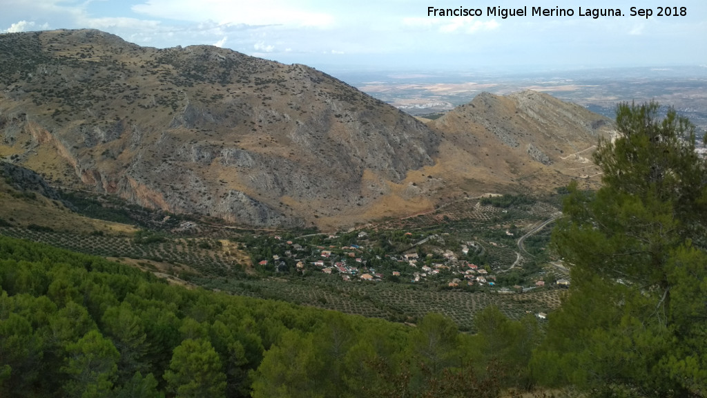 Vereda del Pincho - Vereda del Pincho. Vistas hacia las casas de Bellavista