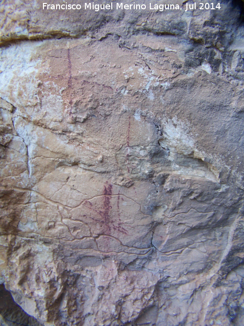 Pinturas rupestres del Abrigo del Rajn - Pinturas rupestres del Abrigo del Rajn. 