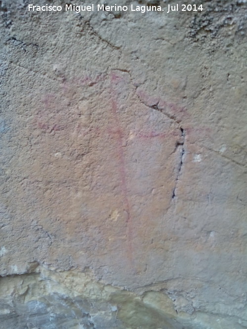 Pinturas rupestres del Abrigo del Rajn - Pinturas rupestres del Abrigo del Rajn. ndalo