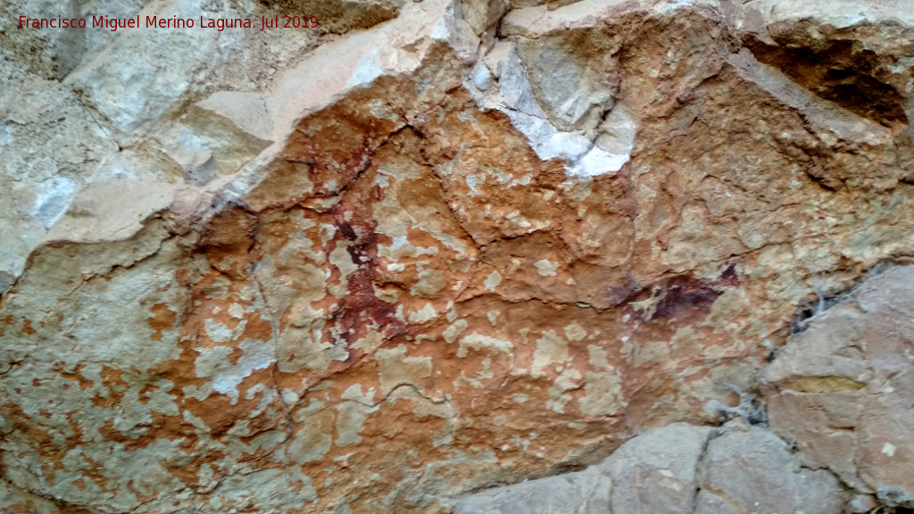 Pinturas rupestres del Abrigo de la Tinaja I - Pinturas rupestres del Abrigo de la Tinaja I. 