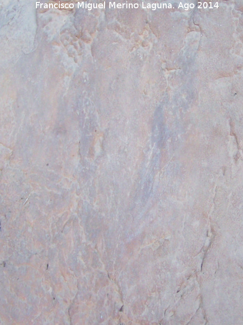 Petroglifos y pinturas rupestres del Abrigo de la Tinaja II - Petroglifos y pinturas rupestres del Abrigo de la Tinaja II. Pinturas rupestres