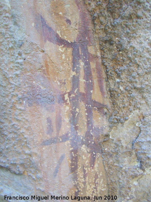Pinturas rupestres del Abrigo del Ventorrillo - Pinturas rupestres del Abrigo del Ventorrillo. 
