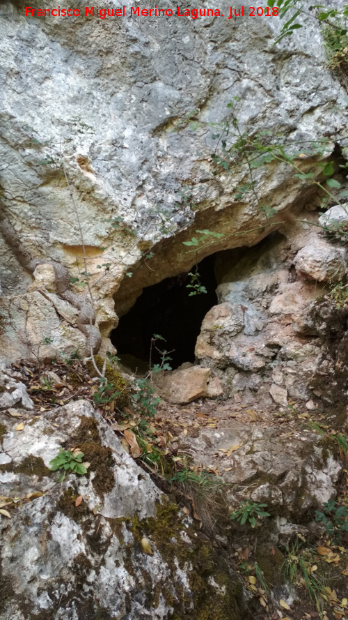 Cueva neoltica de los Corzos - Cueva neoltica de los Corzos. Entrada