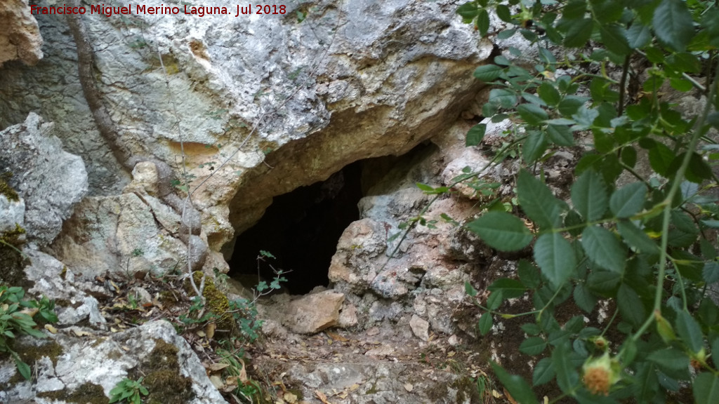 Cueva neoltica de los Corzos - Cueva neoltica de los Corzos. Entrada