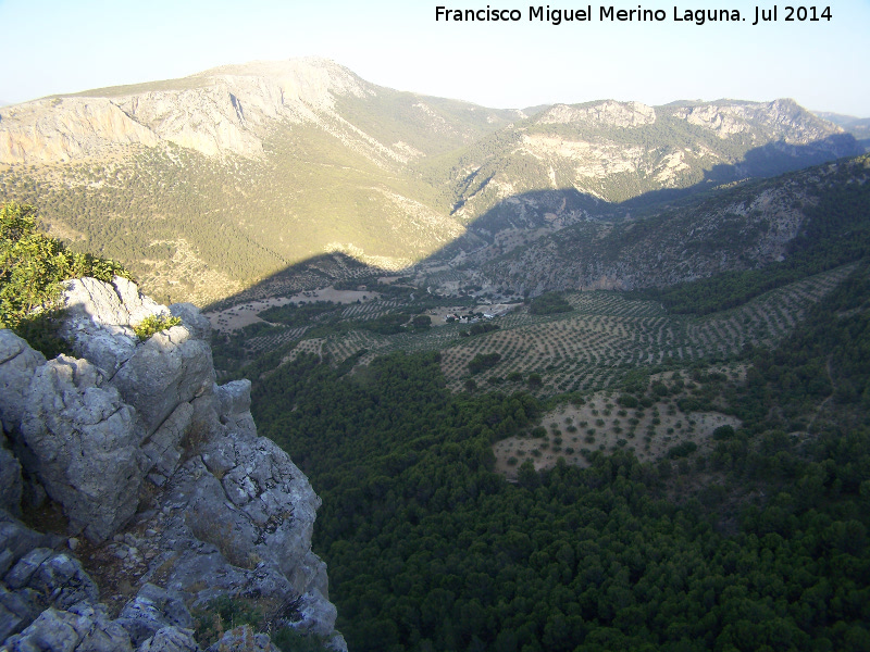 Castillo Calar - Castillo Calar. Vista de Otiar