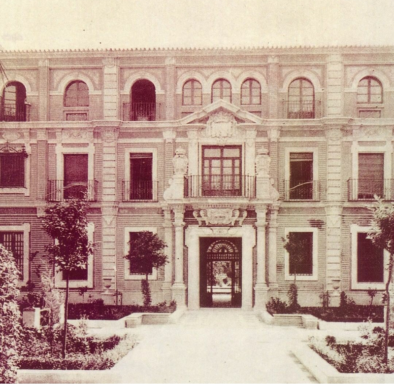 Palacio de los Ponce de Len - Palacio de los Ponce de Len. Foto antigua