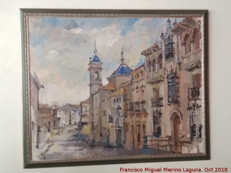 Certamen Internacional de Pintura Rpida Villa de Castellar - Certamen Internacional de Pintura Rpida Villa de Castellar. Cuadro ganador