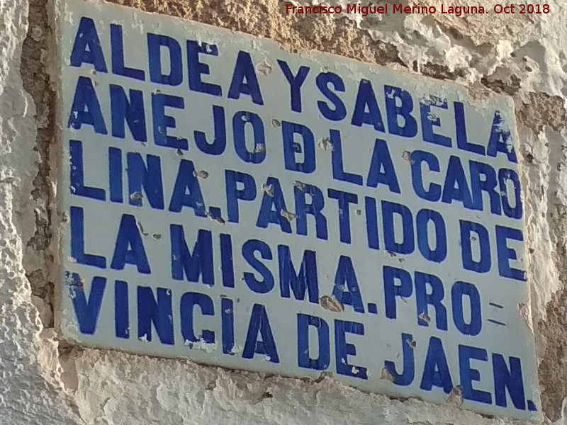 Placa de Partido Judicial de La Isabela - Placa de Partido Judicial de La Isabela. 