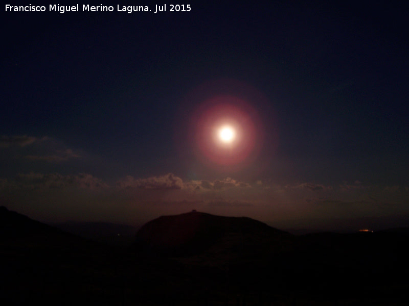 Luna - Luna. Super Luna. La Pandera - Valdepeas de Jan