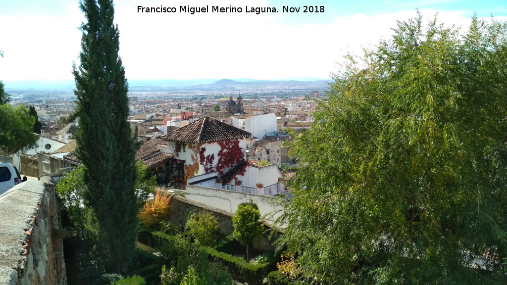 Carril de la Lona - Carril de la Lona. Vista de Granada