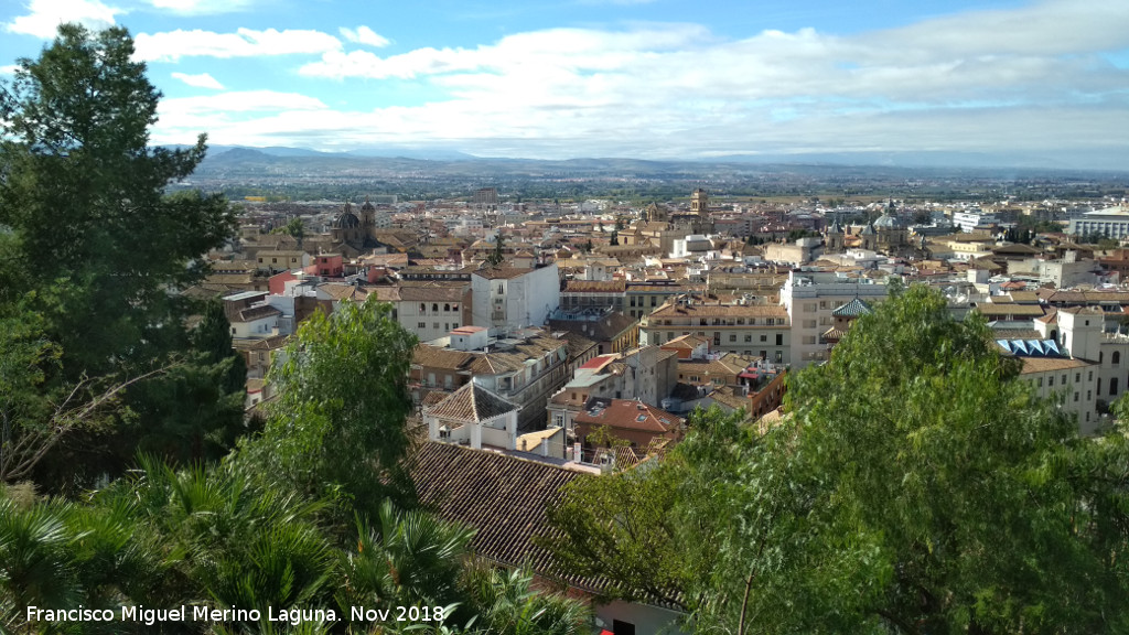 Carril de la Lona - Carril de la Lona. Vistas de Granada