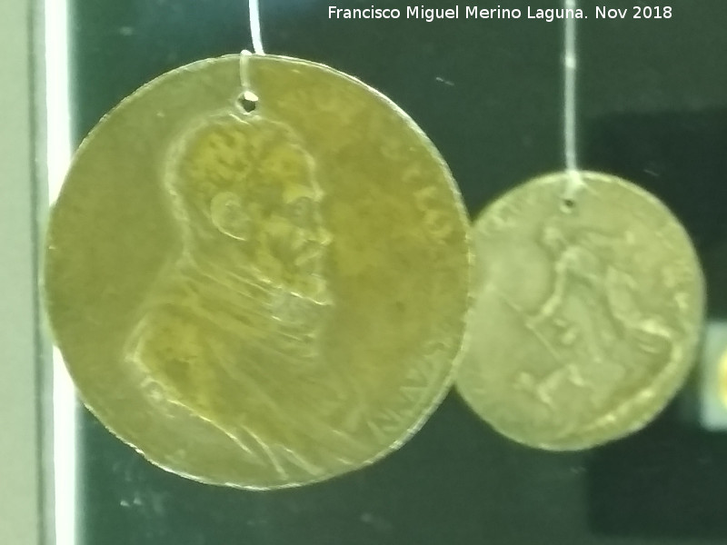 Museo de la Fundacin Rodrguez Acosta - Museo de la Fundacin Rodrguez Acosta. Medalla de Miguel ngel 1554