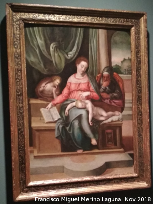 Museo de la Fundacin Rodrguez Acosta - Museo de la Fundacin Rodrguez Acosta. Madonna del Silenzio 1565 annimo